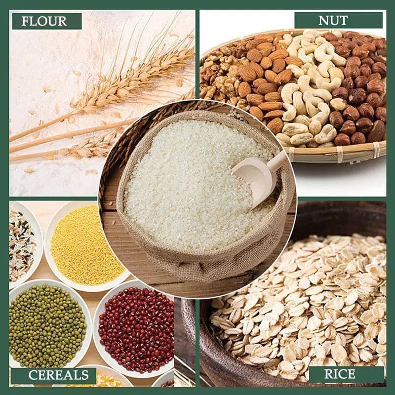 Sealed Storage Bags, Portable Food Packaging Bag, Transparent Grain Storage Bags, Stand Up Grain Seal Bag, Kitchen Food Rice Storage Container Sealed Storage Bags, Portable Food Packaging Bag, Transparent Grain Storage Bags, Stand Up Grain Seal Bag, Kitchen Food Rice Storage Container